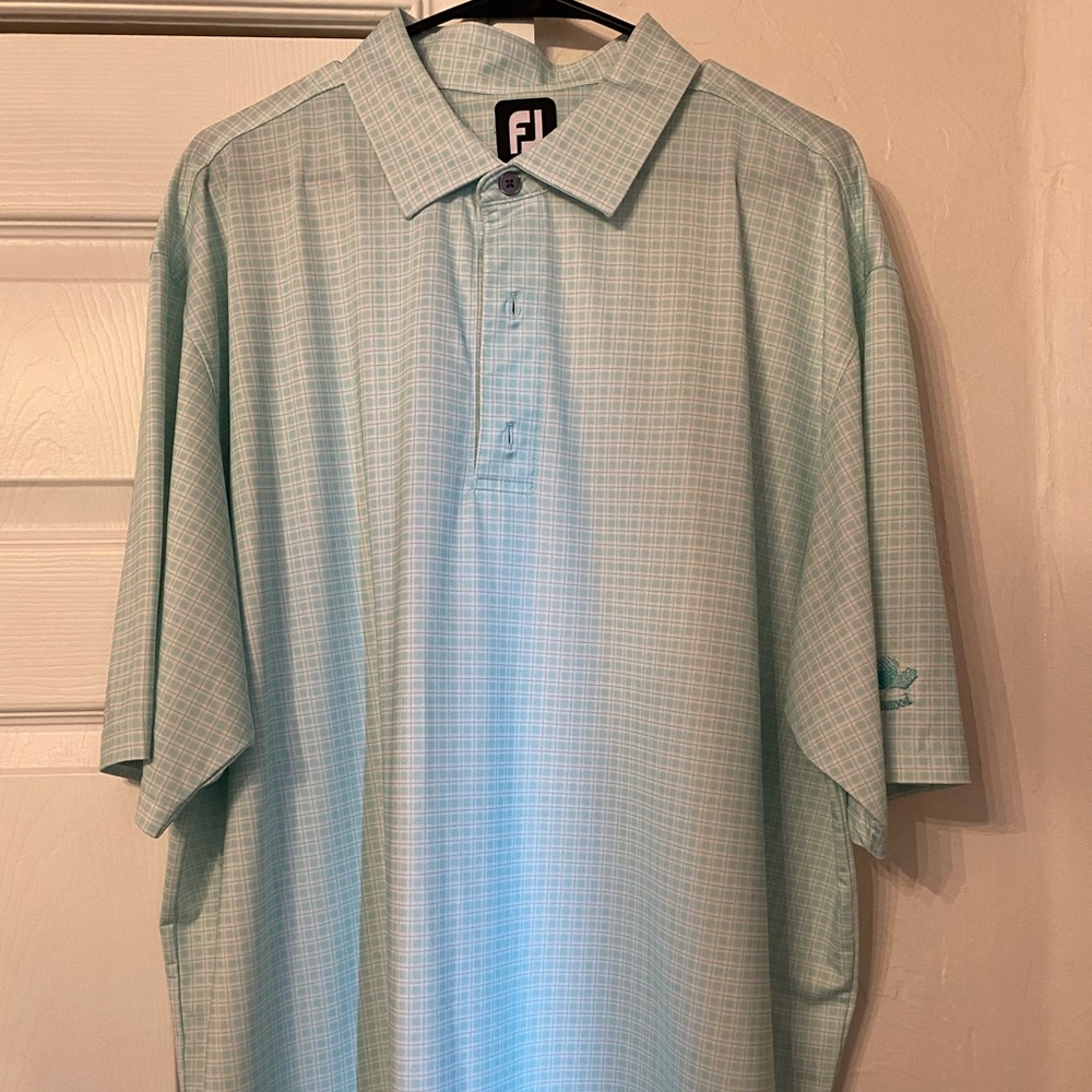 Men’s FootJoy golf polo/shirt ~ 2XL~Color~Mint